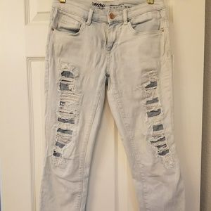 Acid Washed Denim Jeans